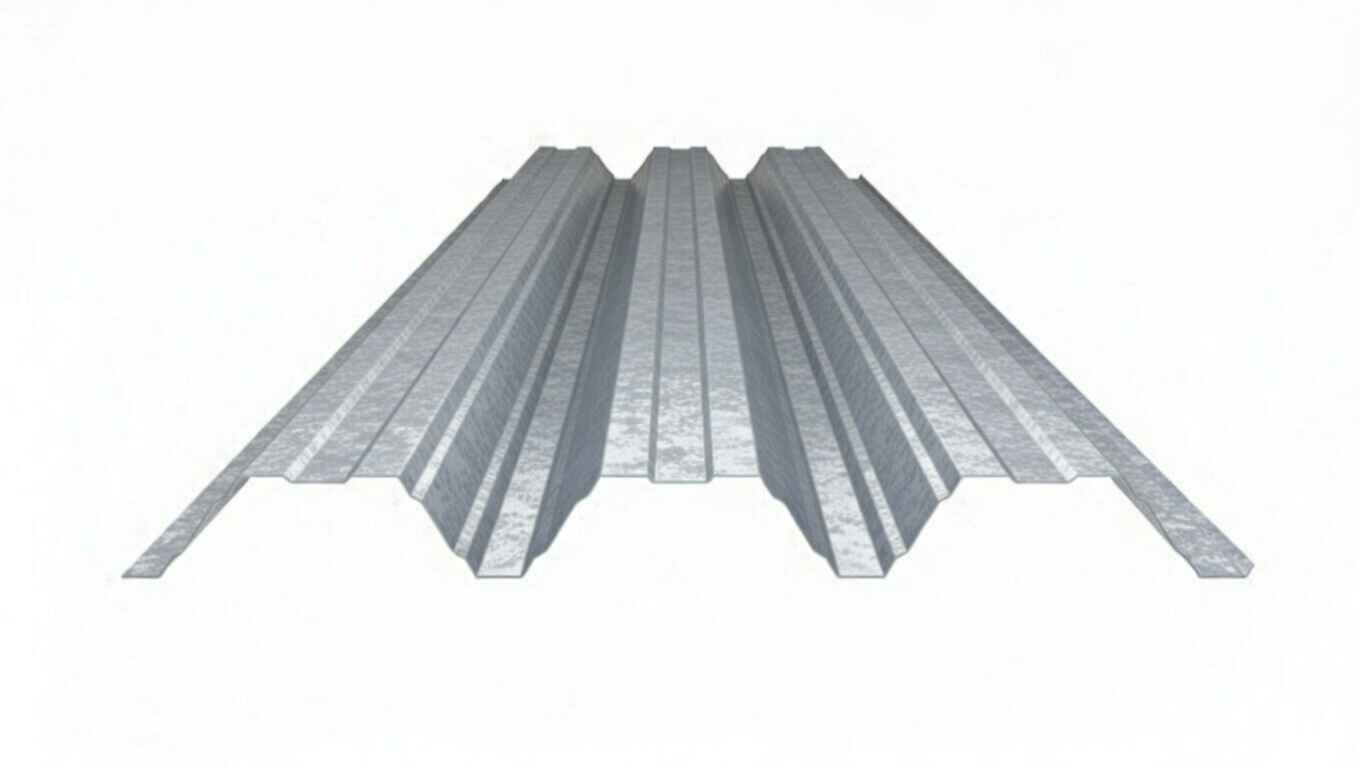 Профнастил Н90-945 0,75 оцинкованный